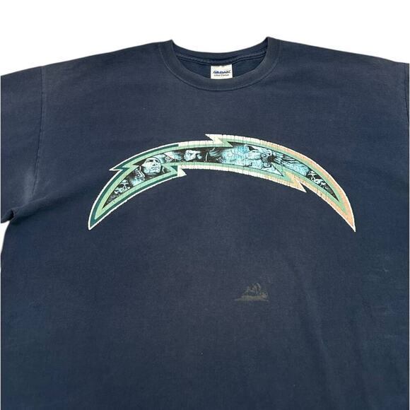 Emiliano Zapata Aztec Bolt Graphic Y2K T-shirt - Picture 4 of 6